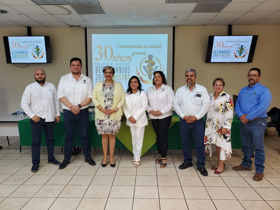 Nueva Mesa Directiva Colegio Veterinarios Baja California