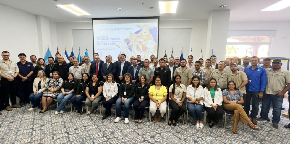 México participa junto a otros países en un ejercicio de simulación de respuesta a un brote de fiebre aftosa