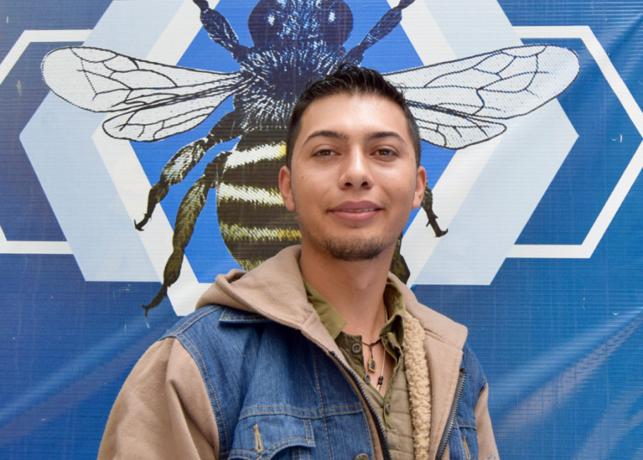 Estudiante de Veterinaria UG colabora en proyectos de extensionismo rural en Bogotá