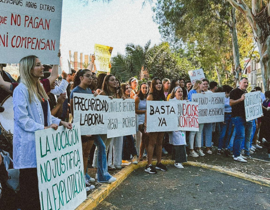 Manifestación ULPGC