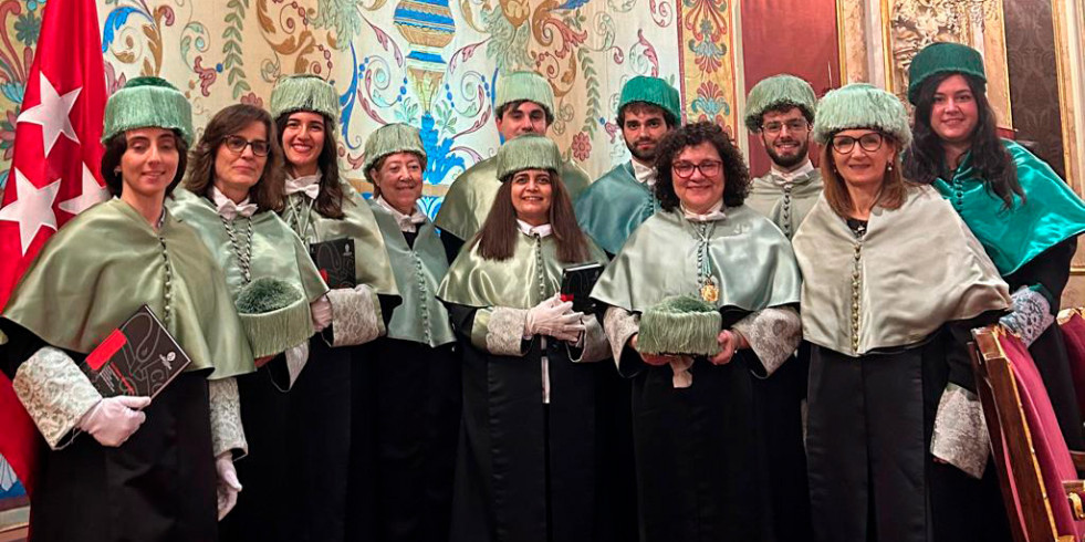 Investidura de los nuevos doctores de la Facultad de Veterinaria de la Universidad Complutense de Madrid