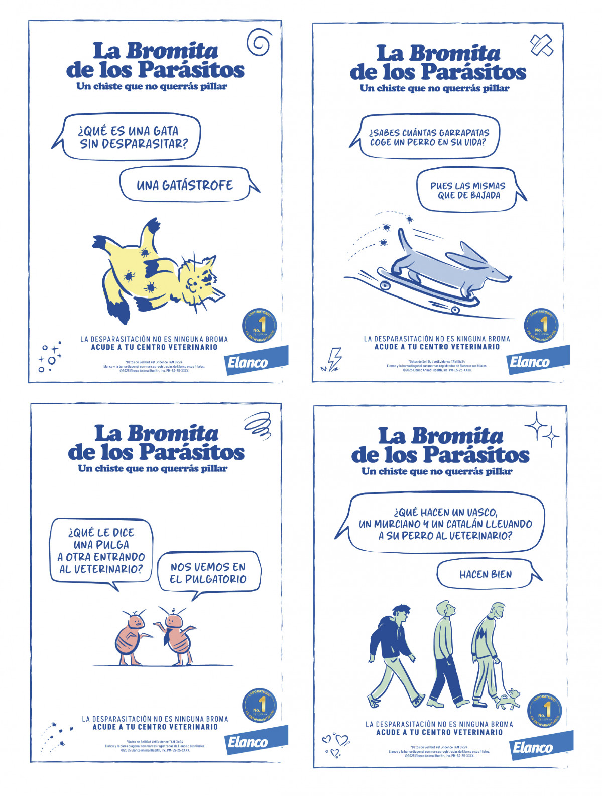 Bromitas Elanco chistes