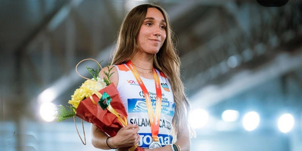 Candela Blázquez, estudiante de Veterinaria de la Complutense, subcampeona de España Sub 20 en 3000 metros