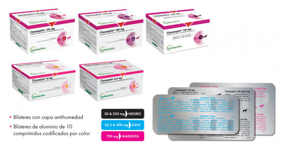 Autorizan la dispensación fraccionada de Clavaseptin, de Vetoquinol