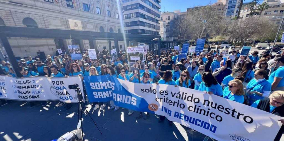Este fin de semana, concentraciones en toda España en defensa de la salud animal, la salud pública y la veterinaria