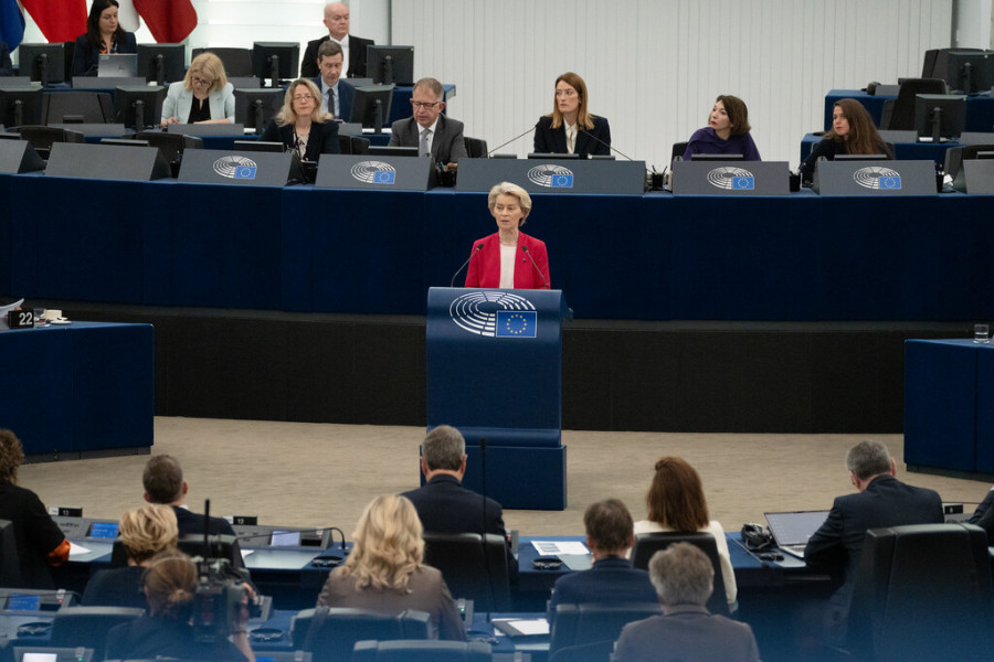 Ursula von der Leyen, presidenta de la Comisión Europea