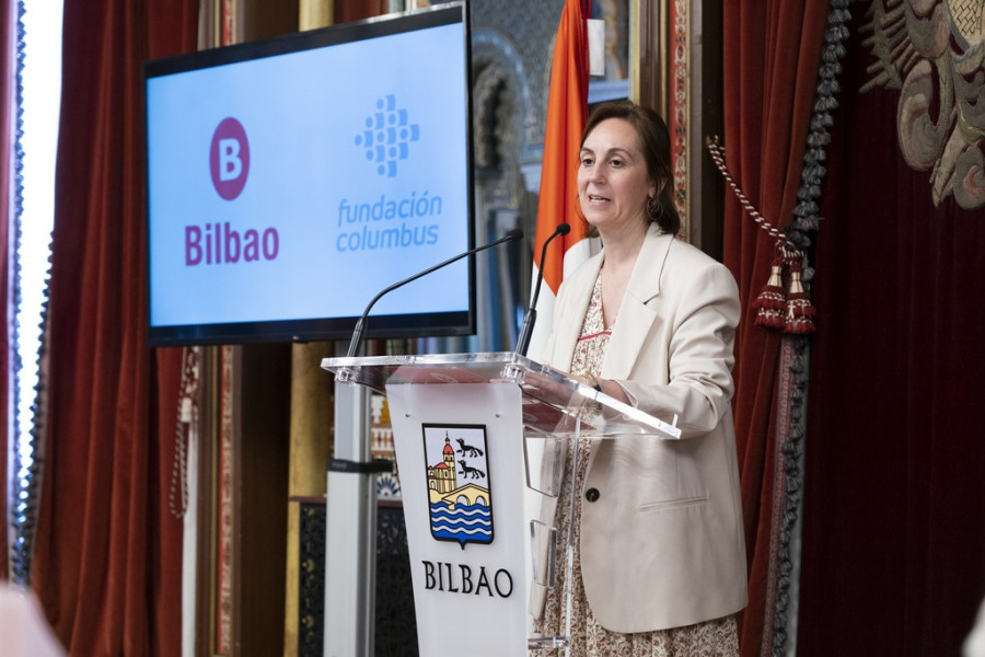 Kontxi Claver, concejala de Desarrollo Económico, Comercio, Empleo y Turismo del Ayuntamiento de Bilbao