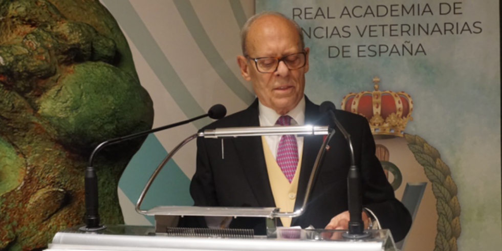 José Antonio Rodríguez ingresa como Académico de Número de la Real Academia de Ciencias Veterinarias de España