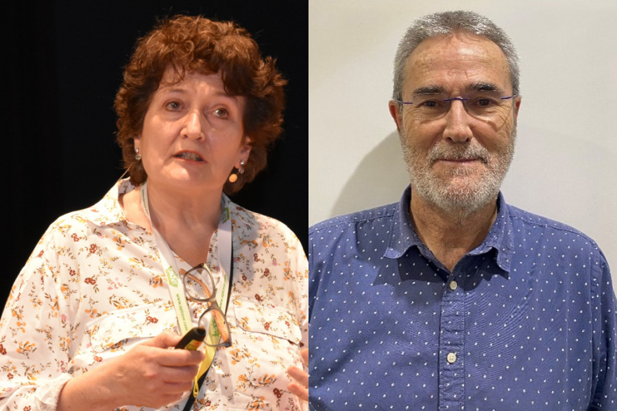 María Victoria Navas y Josep Gasa