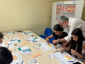 B. Braun forma a estudiantes de Veterinaria en el uso de suturas y catéteres periféricos