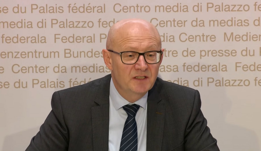 Viktor Rossi, Canciller de la Confederación Suiza