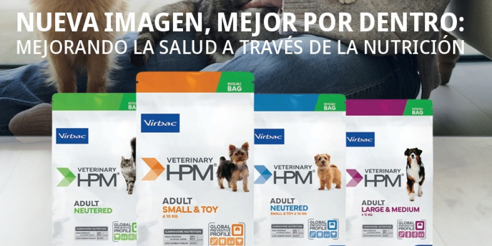 Virbac renueva su gama de alimentos fisiológicos Veterinary HPM para seguir mejorando la salud de perros y gatos