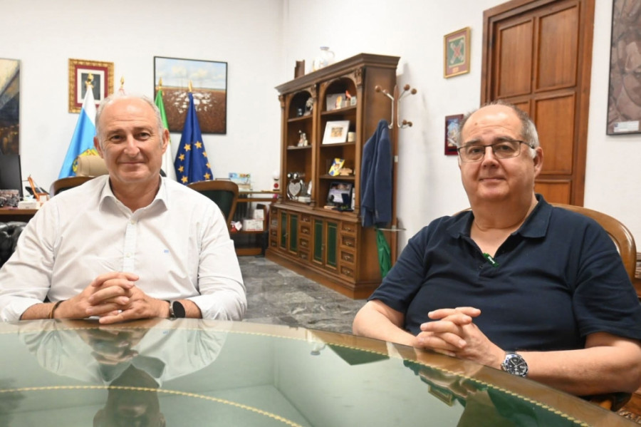 Presidente colegio vet badajoz y alcalde de zafra