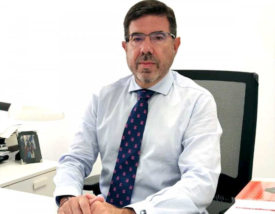 Juan José Álvarez, secretario de Organización de Asociación Agraria de Jóvenes Agricultores