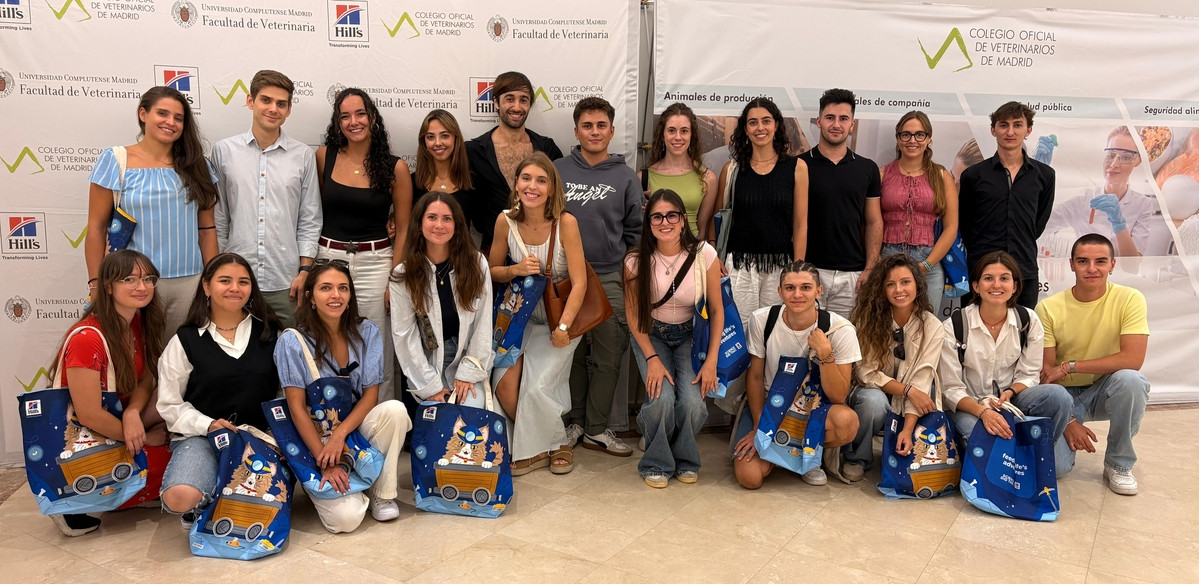Representantes estudiantiles de las facultades de Veterinaria de España