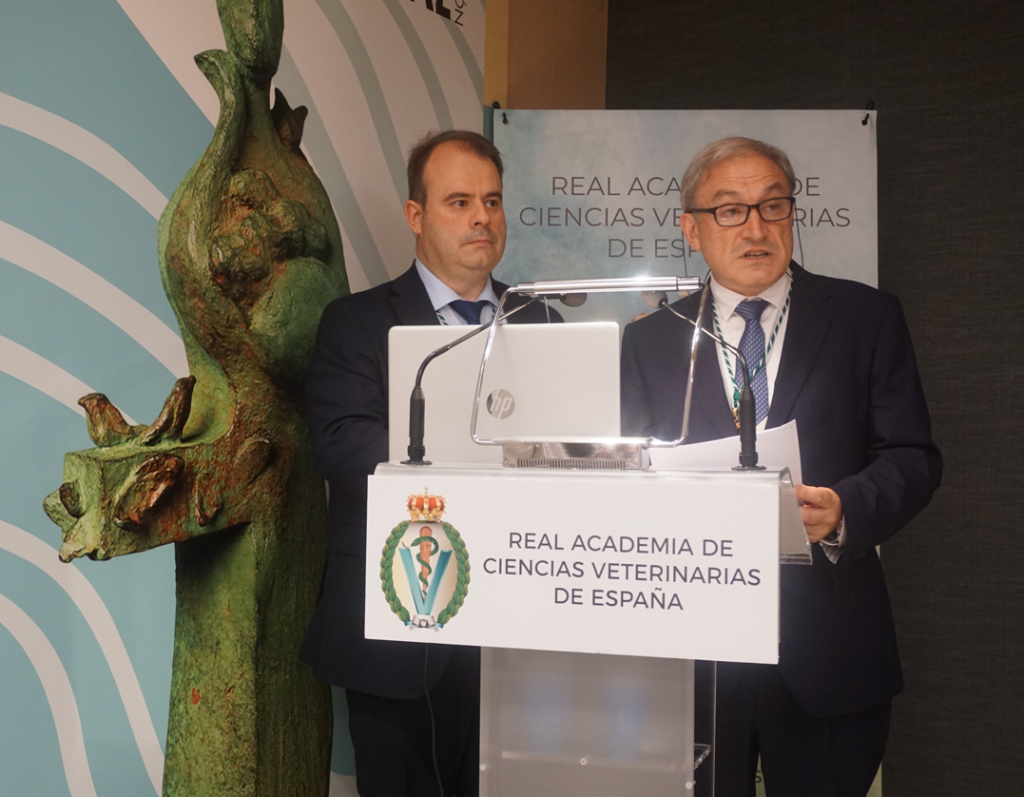 Uno de los momentos de la intervención de Diego Conde y José Antonio Mendizabal