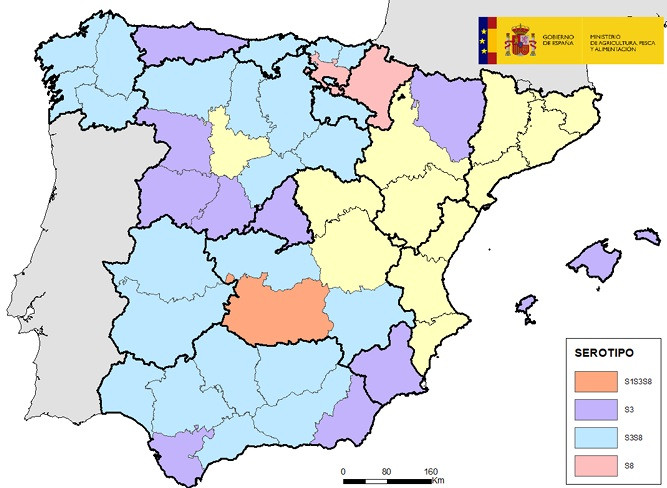 Mapa lengua azul